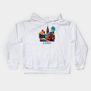 London Afternoon Kids Hoodie